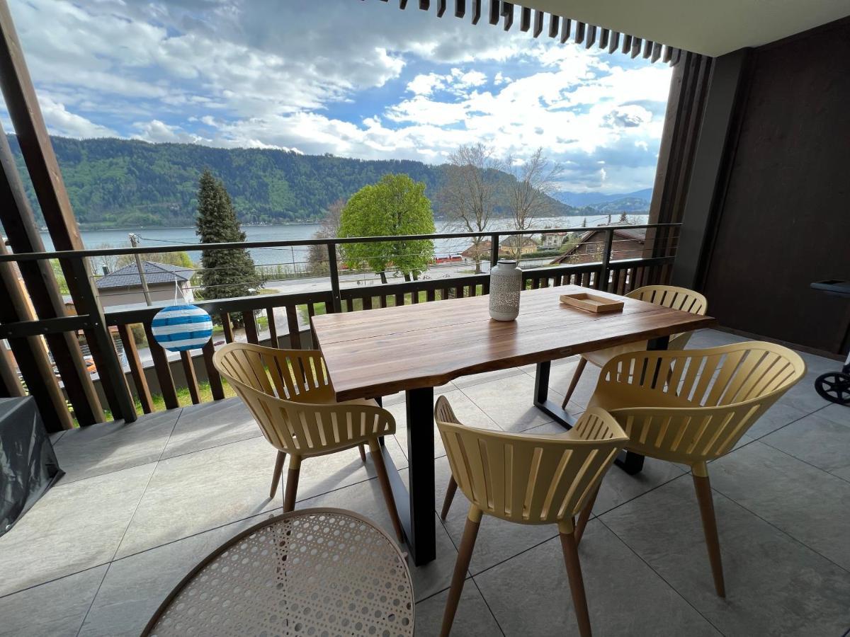 Ferienwohnung Mit Seeblick - Ossiacher See Gerlitzen Заттендорф Экстерьер фото