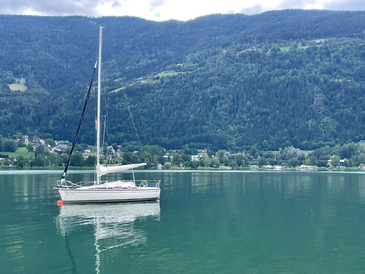 Ferienwohnung Mit Seeblick - Ossiacher See Gerlitzen Заттендорф Экстерьер фото
