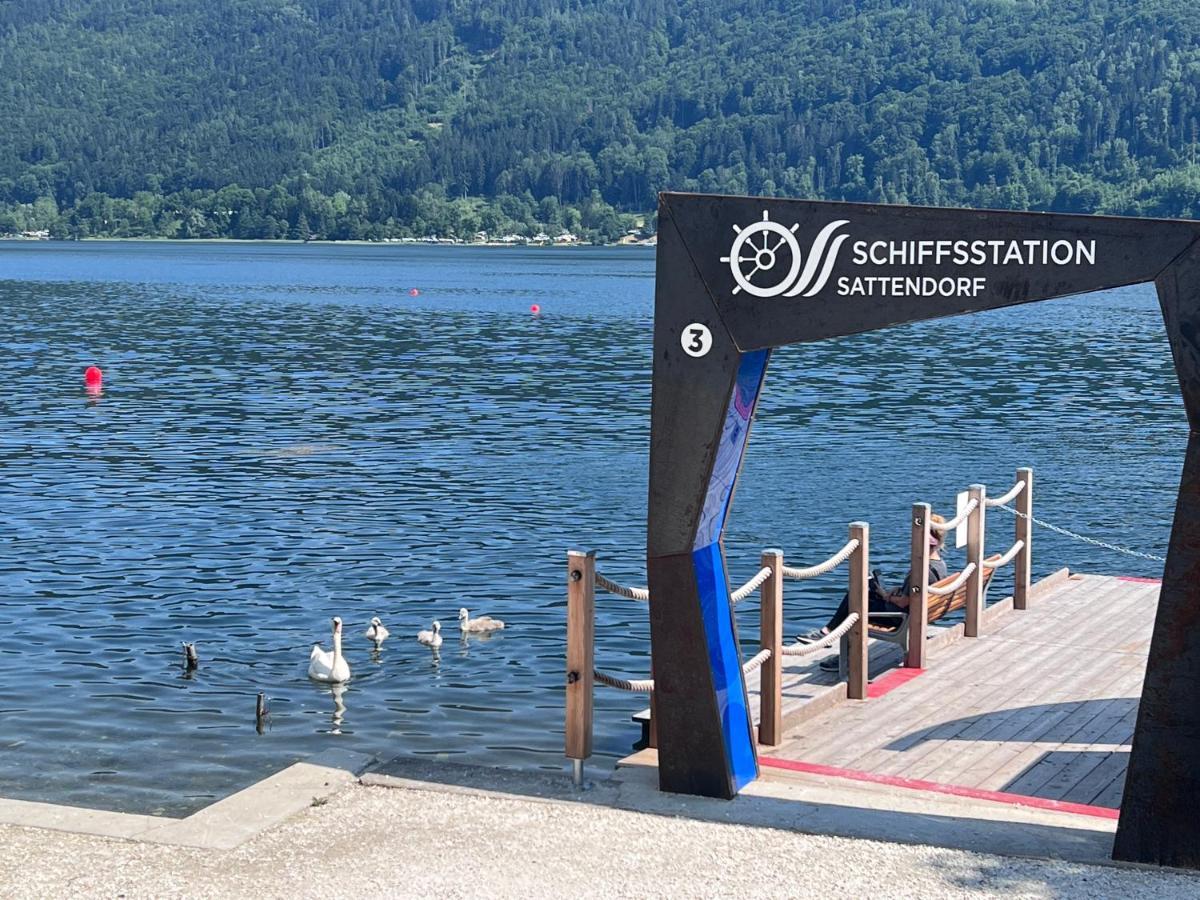 Ferienwohnung Mit Seeblick - Ossiacher See Gerlitzen Заттендорф Экстерьер фото